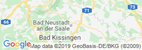Bad Neustadt An Der Saale map
